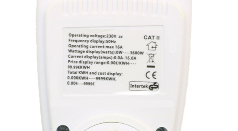 پاورمتر و توان سنج پریزی مدل V016