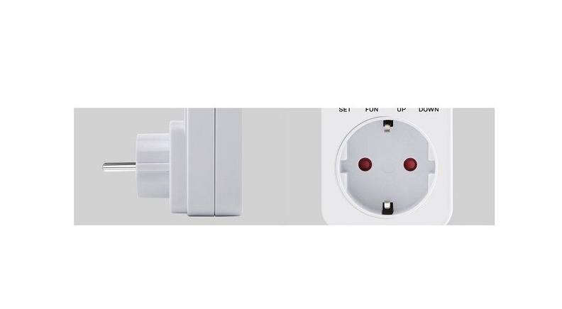 تایمر دیجیتال پریزی 24 ساعته مدل TM08-EU تایمر دیجیتال پریزی 24 ساعته مدل TM08-EU