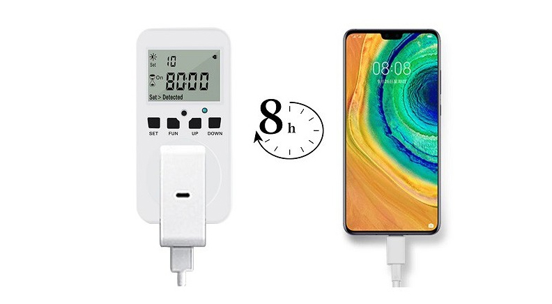 تایمر دیجیتال پریزی 24 ساعته مدل TM08-EU تایمر دیجیتال پریزی 24 ساعته مدل TM08-EU