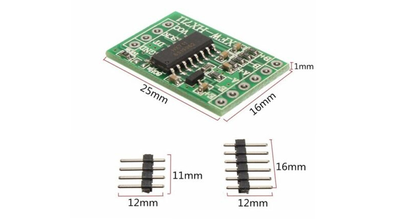 ماژول 24 بیت لودسل HX711 LOAD CELL