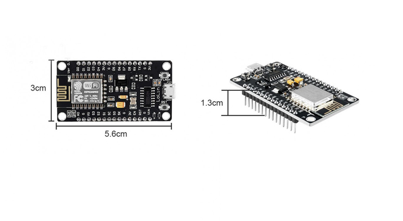 برد توسعه NodeMCU LUA V3 دارای هسته وایفای ESP8266