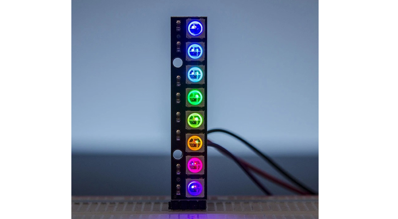 ماژول LED RGB تمام رنگ 8 بیتی WS2812