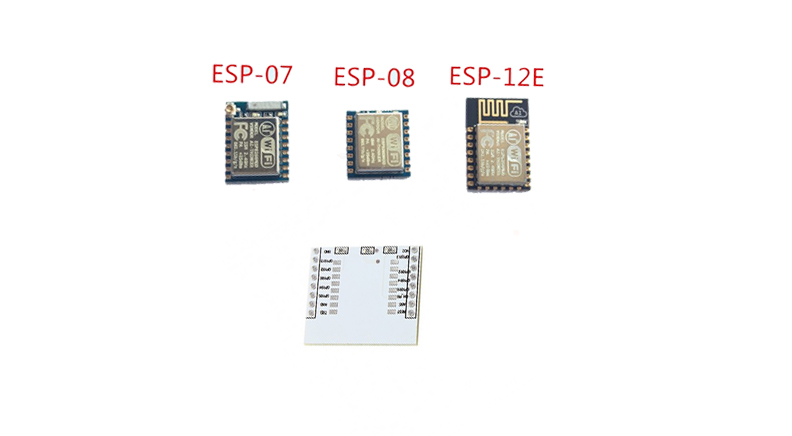 برد کمکی چیپ وایفای ESP8266