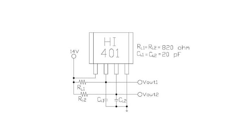 سنسور اثر هال HI401