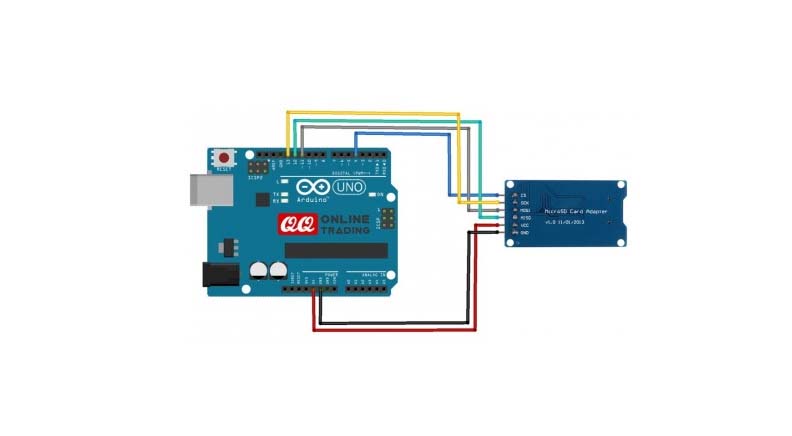 ماژول کارتخوان میکرو SD - ماژول میکرو اس دی Micro-SD/TF