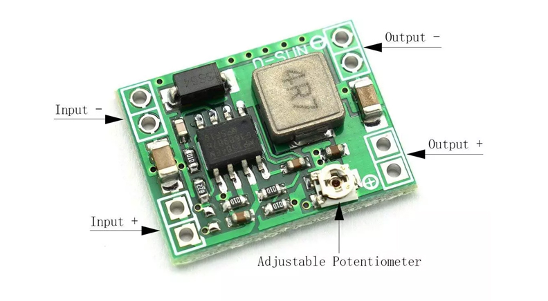 ماژول رگولاتور DC به DC کاهنده متغیر 3 آمپر MP1584EN