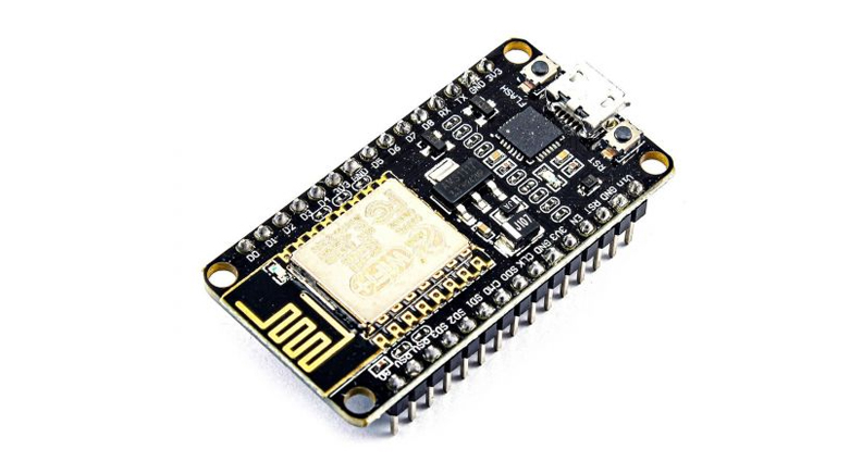 برد توسعه NodeMcu دارای هسته وای فای ESP8266 و مبدل CP2102