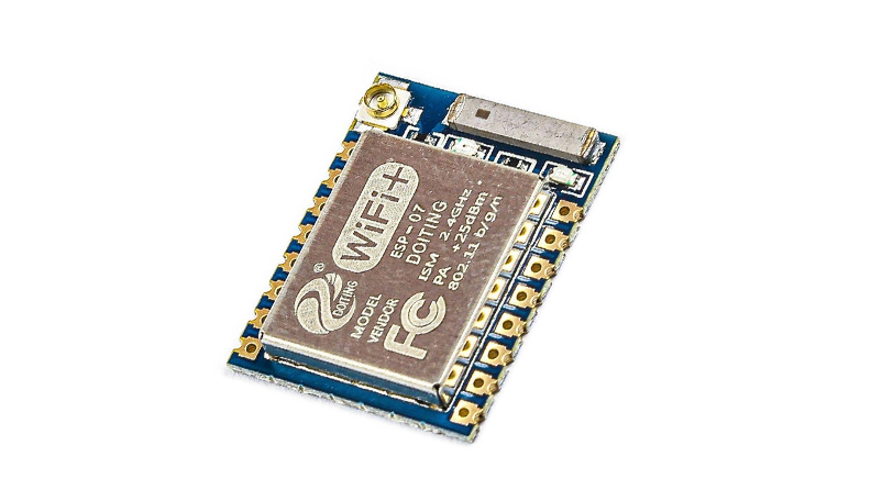 ماژول ESP-07 دارای هسته وای فای ESP8266 و سوکت IPX