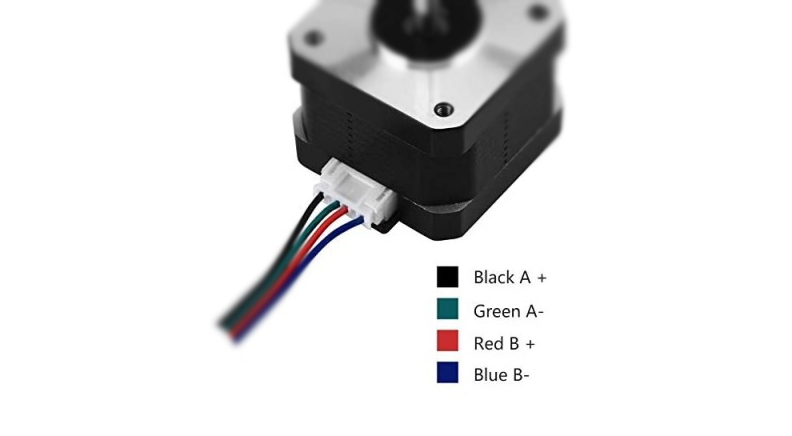 سیم استپر موتور 6 به 4 پین Hx2.54mm طول 150 سانتیمتر
