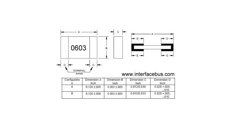 مقاومت 240k اهم SMD 0603