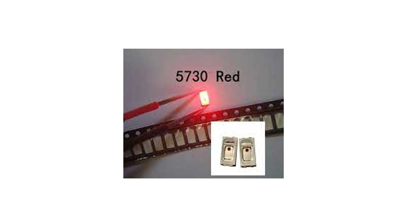 SMD LED قرمز پکیج 5730