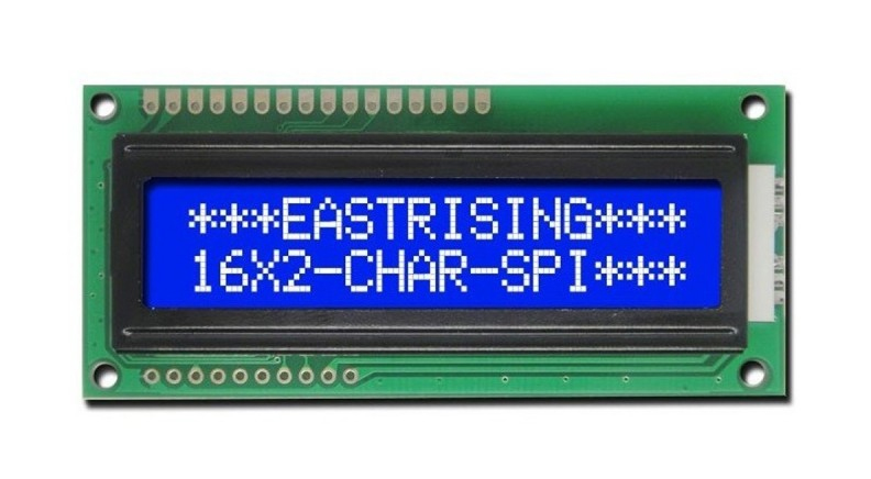 LCD کاراکتری 2x16 بک لایت آبی