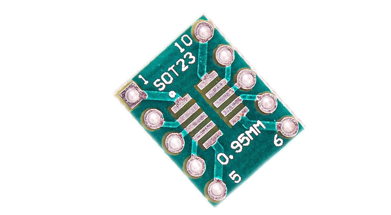 تبدیل SMD به DIP پکیج  SOT23 / MSOP10