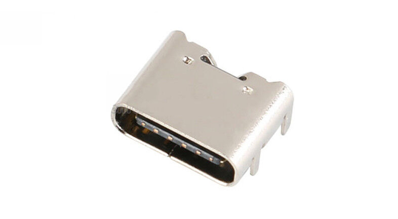 کانکتور USB Type C مادگی 6pin SMD هولدرdip