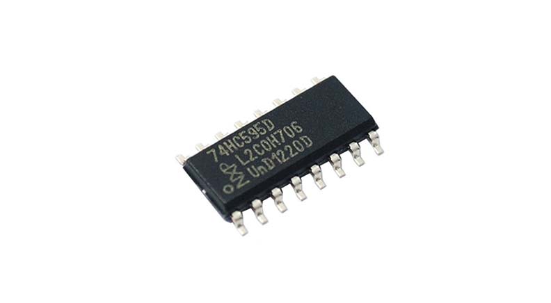 تراشه 74HC595 پکیج SMD