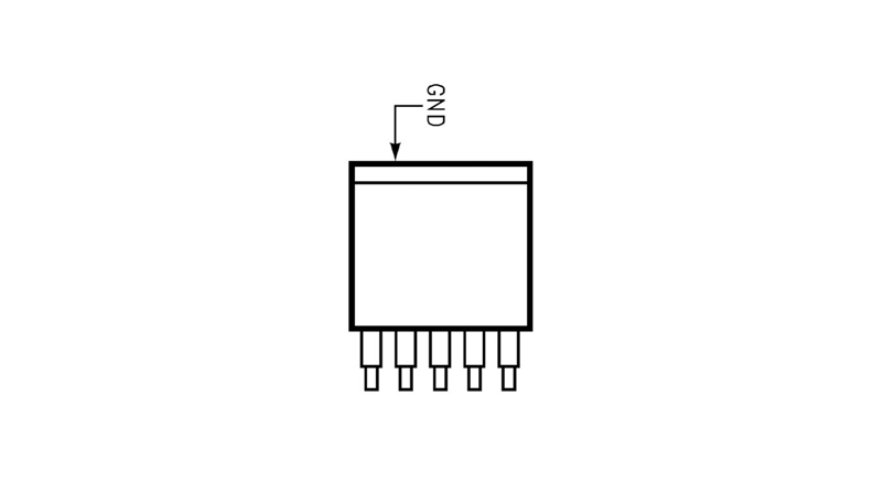 رگولاتور LM2596S-ADJ 3A پکیج TO-263-5