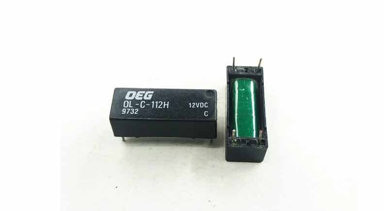 4پایه ریدرله تک کنتاکت باز REED RELAY 12VDC112H-700Ω