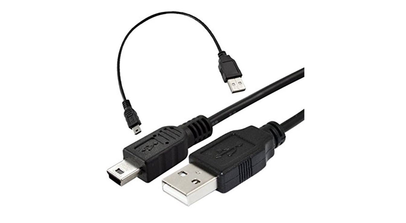 کابل تبدیل USB به Mini USB طول 30 سانتی متر