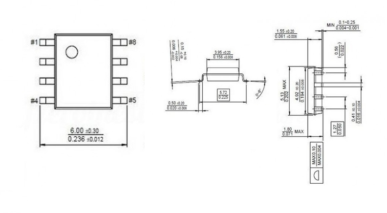 میکروکنترلر ATTINY13A-SU پکیج SOP-8