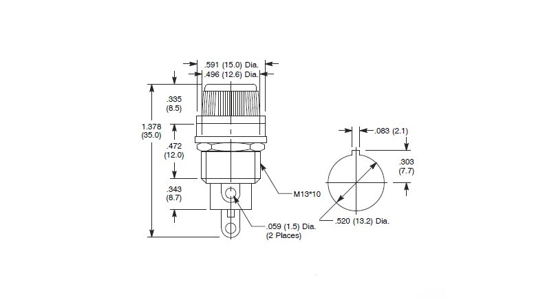 جافیوز پیچی کوچک 5x20