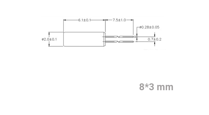 کریستال استوانه ای 12mhz کریستال استوانه ای 12mhz