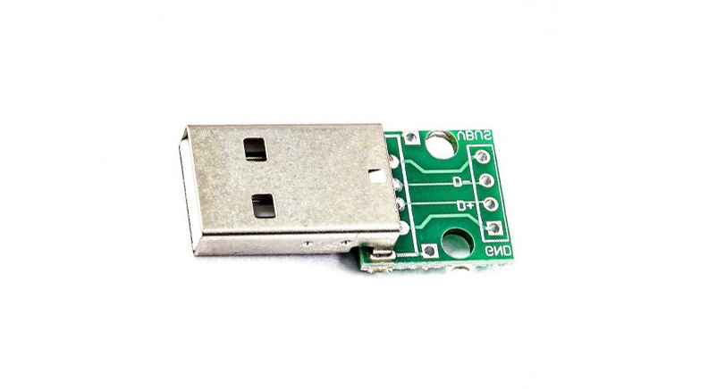 برد تبدیل USB-A نری 