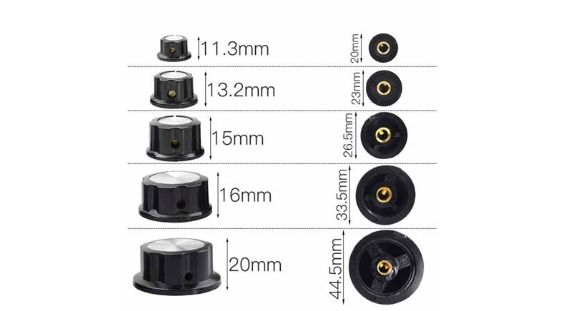 سرولوم پیچی فلزی MF-A01 سرولوم پیچی فلزی MF-A01