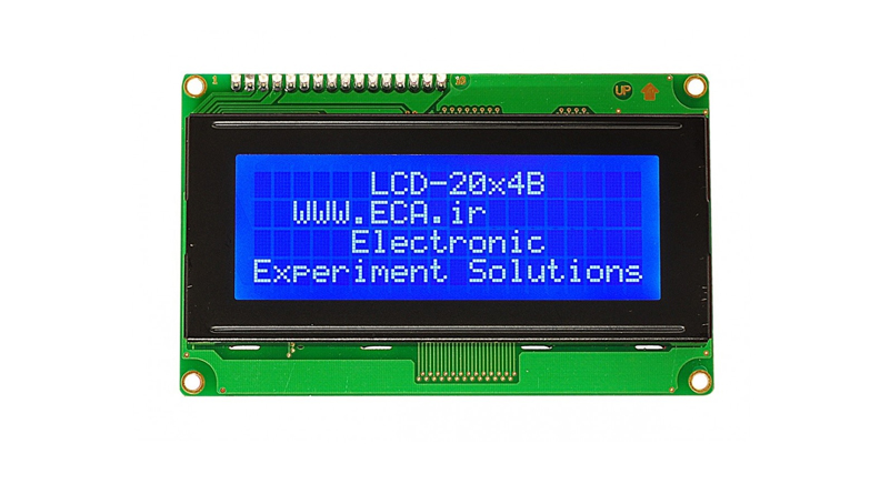 LCD کاراکتری 4x20 بک لایت آبی