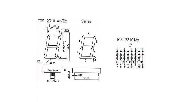 سون سگمنت تکی 2.23 اینچ قرمز آند مشترک 5x7 سانتی متر